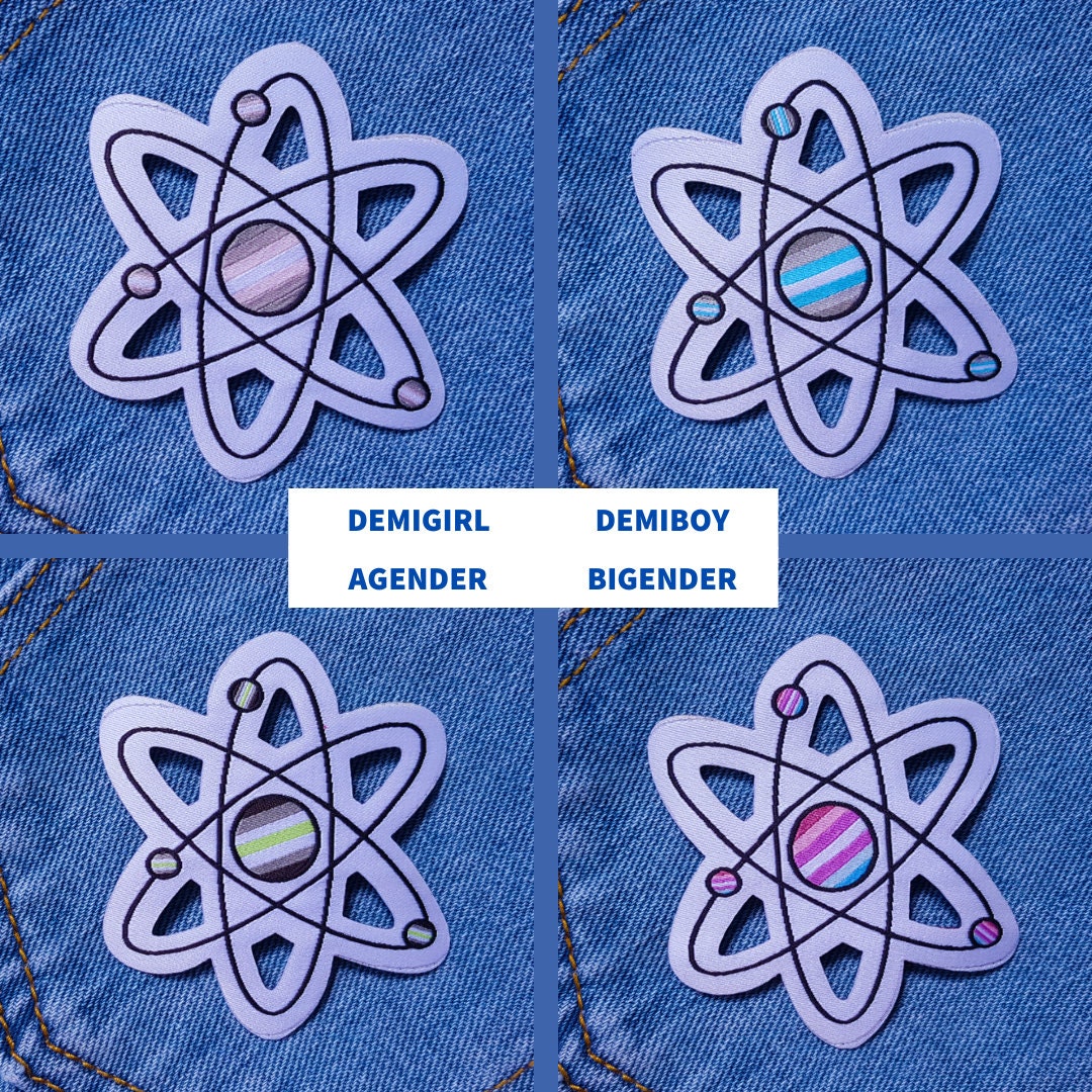 Pride Patches | Queer Atoms Patches - Etsy