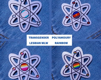 Pride Patches | Queer Atoms Patches