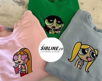 Hot Girls Embroidered T-shirt/Crewneck/Hoodie