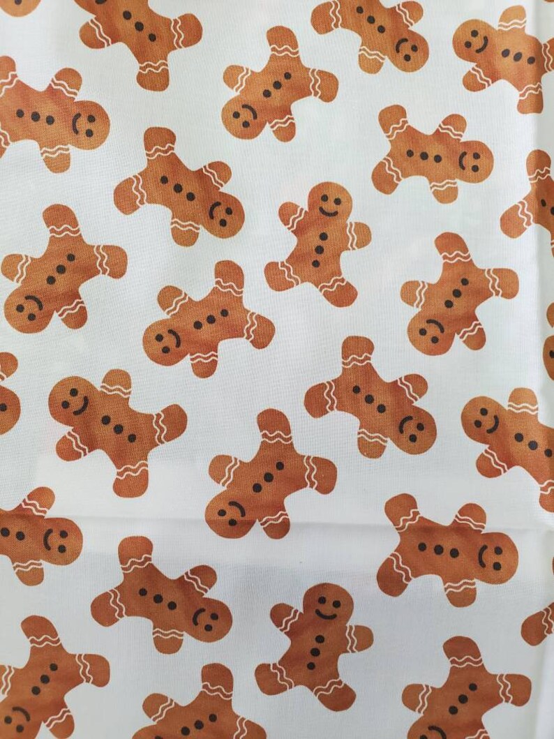 Gingerbread Man Cat Bandana