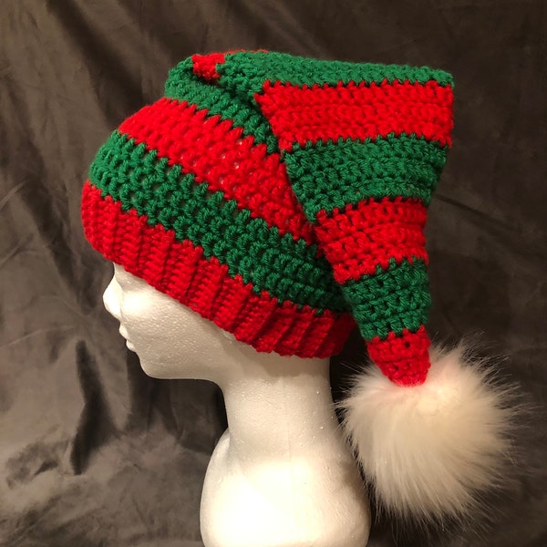 Santa or Elf Hat - Made to Order - Crocheted