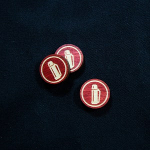 STRATA STRIKE | Arkham Horror LCG - Wooden Thermos Token