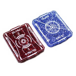 STRATA STRIKE | Star Wars Unlimited compatible | Twin Suns Glitter Acrylic Tokens – Single-Sided