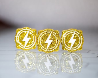 STRATA STRIKE | Charge Token | Glitter Acrylic – X-Wing