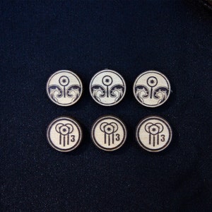 STRATA STRIKE | Arkham Horror LCG - Double-sided Clue Tokens