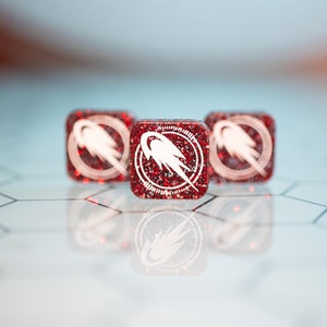 STRATA STRIKE | Deplete Token | Glitter Acrylic – X-Wing