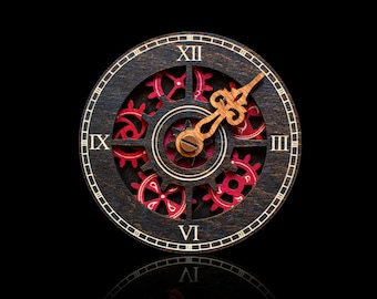 Elder Sign Clock | Red Gears - STRATA STRIKE