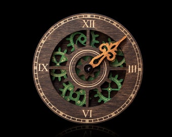 Elder Sign Clock | Green Gears - STRATA STRIKE