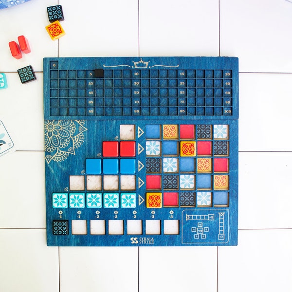STRATA STRIKE | Azul Player Board(s) - Blue Color