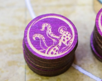 STRATA STRIKE | Eldritch Horror - Wooden Eldritch Tokens - Sets of 10 & 20 Available