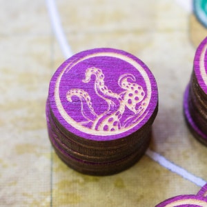 STRATA STRIKE | Eldritch Horror - Wooden Eldritch Tokens - Sets of 10 & 20 Available