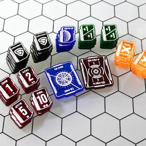 Star Wars Unlimited Tokens: 40 Acrylic Twin Suns Expansion Counters