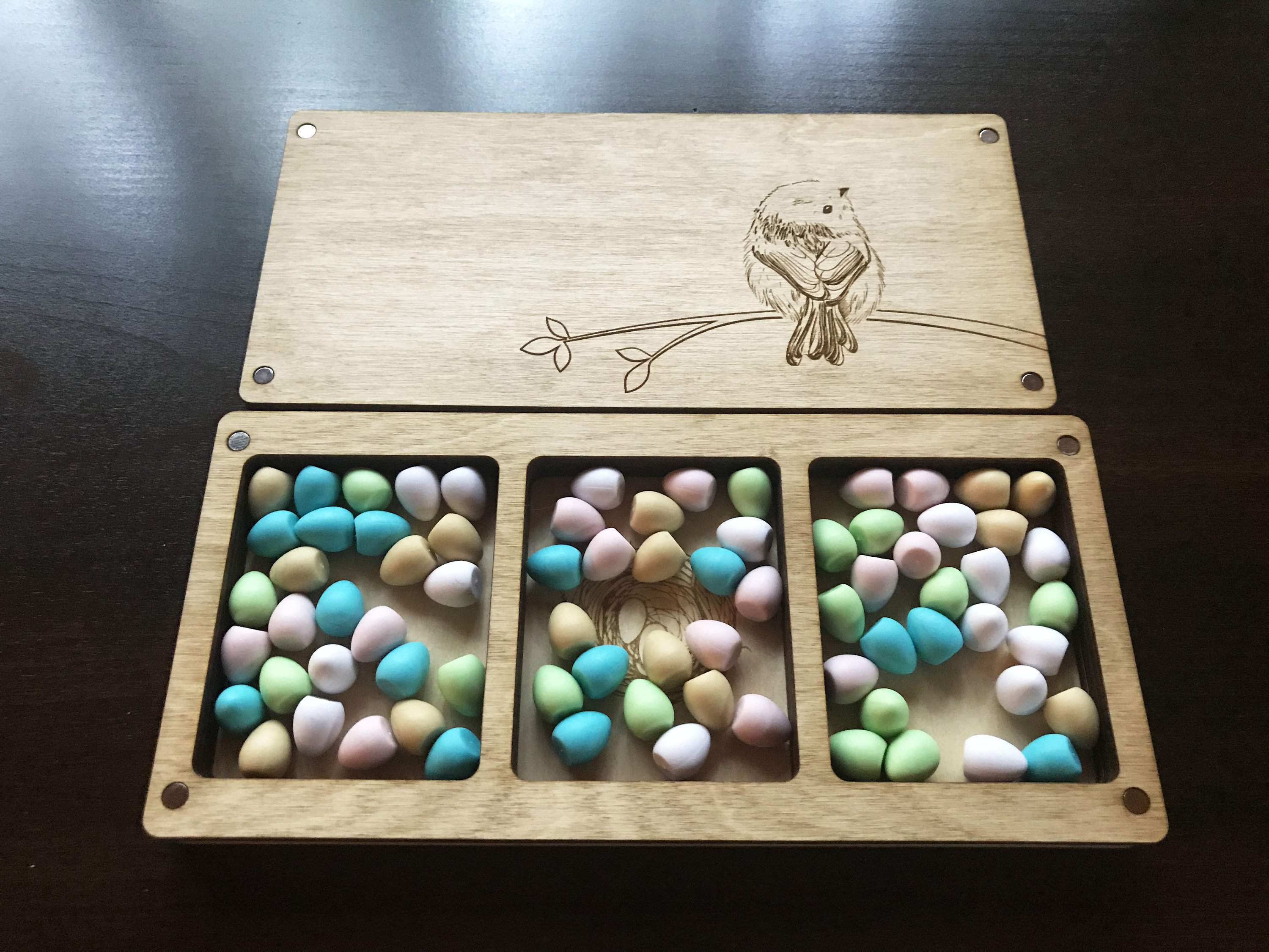 Wingspan Egg Organizer Box