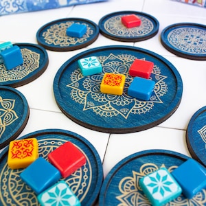 STRATA STRIKE Azul Tile Holders Blue Color Complete Set image 1