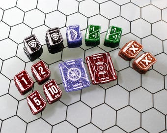 Glitter Acrylic Tokens: Star Wars Unlimited - Twin Suns Expansion (40 Single-Sided)