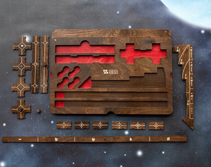 X-Wing Miniatures Epic Template Tray 2.0 - Kona Color