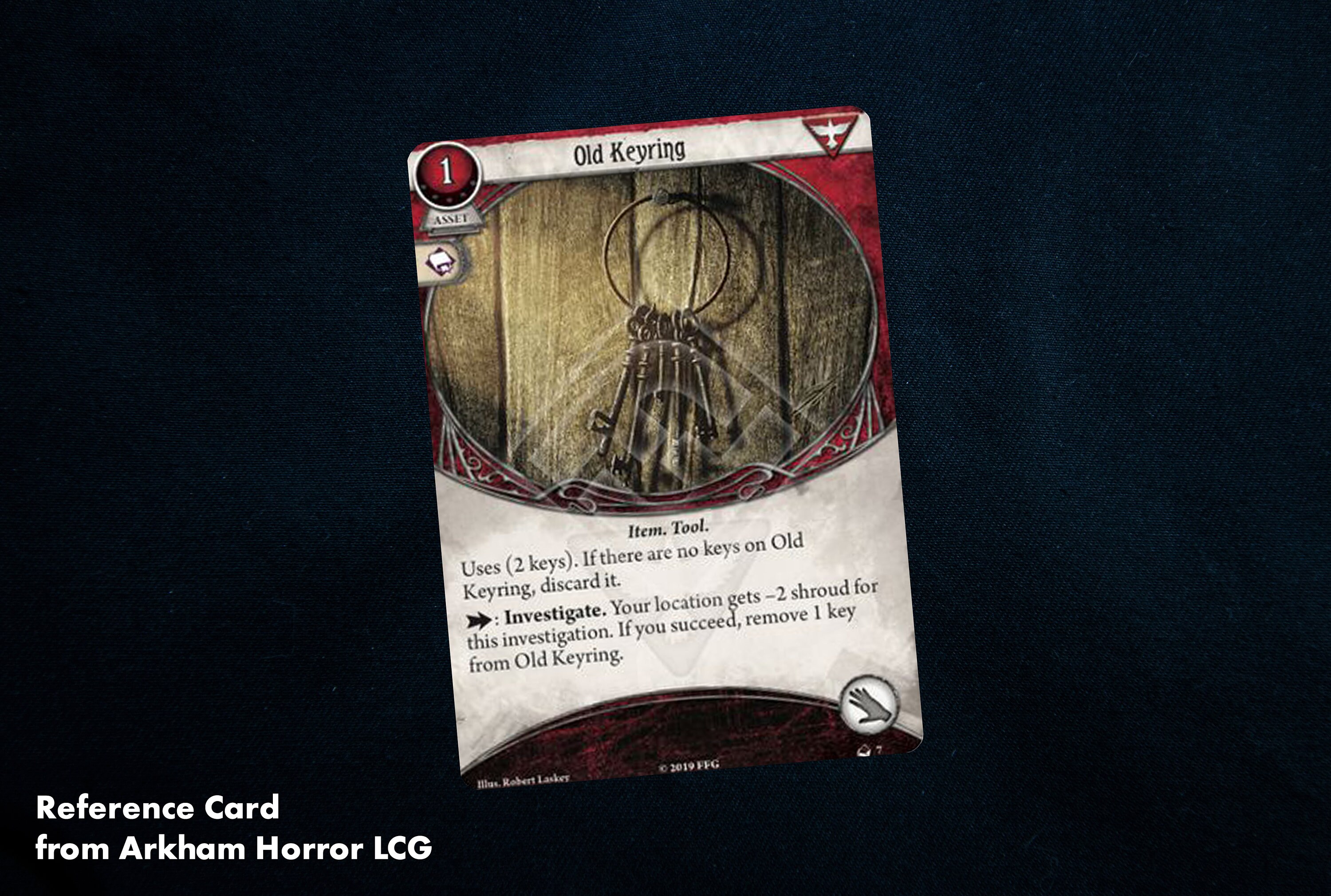 STRATA STRIKE | Arkham Horror LCG - Wooden Old Keyring Token - Etsy