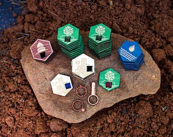 STRATA STRIKE | Terraforming Mars - Full Set of Tiles