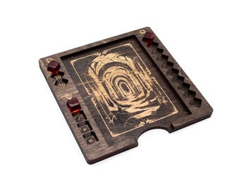 STRATA STRIKE | Slay the Spire Compatible - Wooden Enemy HP Health Tracker - Kona Color