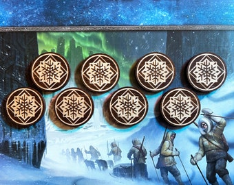 STRATA STRIKE | Arkham Horror LCG Frost Chaos Tokens - Edge of the Earth