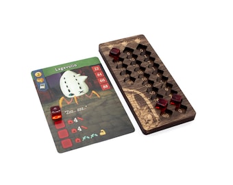 STRATA STRIKE | Slay the Spire Compatible - Wooden Elite Enemy HP Health Tracker - Kona Color