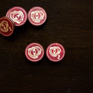 STRATA STRIKE | Arkham Horror LCG - Double-sided Wooden Doom Token