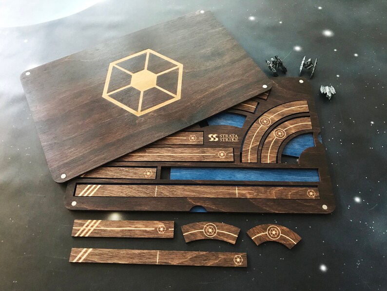 Xwing Miniatures Template Tray 2.0 Separatist Alliance Etsy