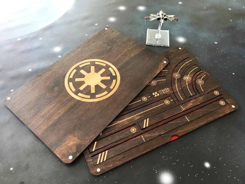 Xwing Miniatures Template Tray 2.0 Galactic Republic Etsy