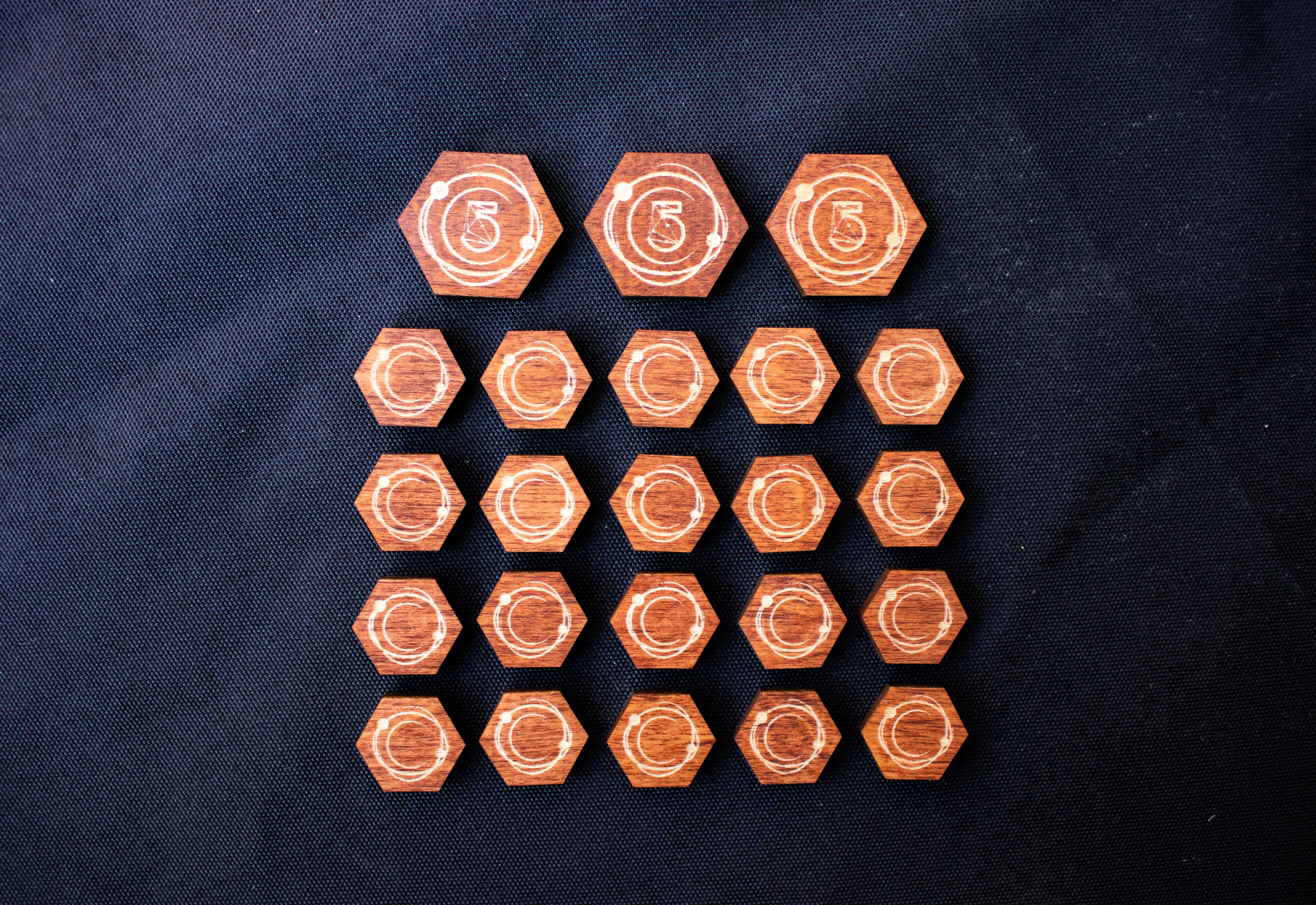 STRATA STRIKE Dune Imperium Spice Tokens Set of 20 Singles and 3