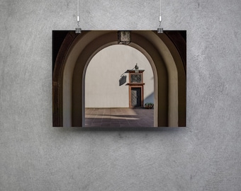 Sandomierski Castle Doorway in Poland Fine Art Photograph