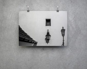Kazimierz Dolny Poland Shadows and Lamps Fine Art Photograph