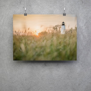 Turkey Point Lighthouse Sunset Print: Elk Neck State Park, Maryland