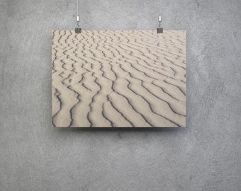 White Sands New Mexico Beach - Impresión de arte de pared