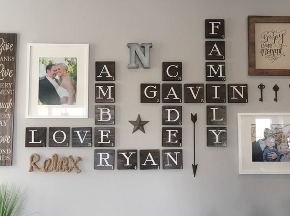 letter wall decor ideas