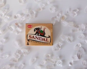 Sandal Incense Cones - Sandalo Incense Cones