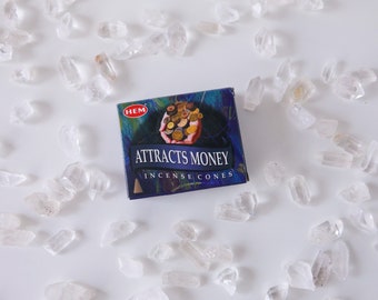 Attract Money Incense Cones