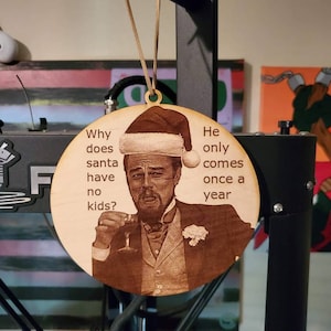 christmas laser wood file glowforge biden laser wood Glowforge ready Biden ornament +topper christmas topper