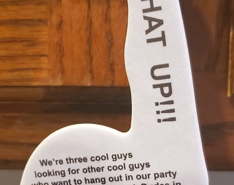 Cool guys air freshener - car - funny - gag gift - gag gifts - white elephant - always - sunny - always sunny