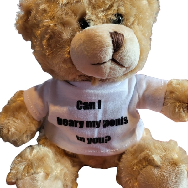 Funny Teddy Bear Penis - Etsy