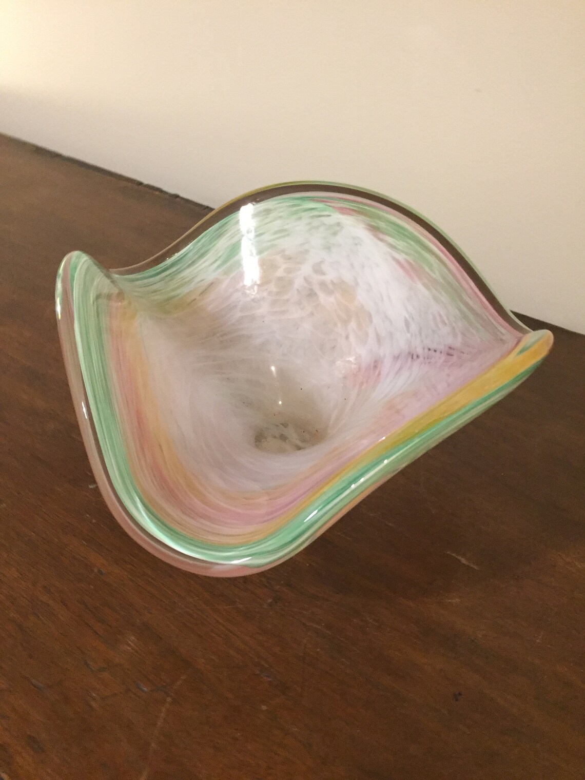 Murano Glassware Made in Italy Italian Glass Art Pastel Etsy