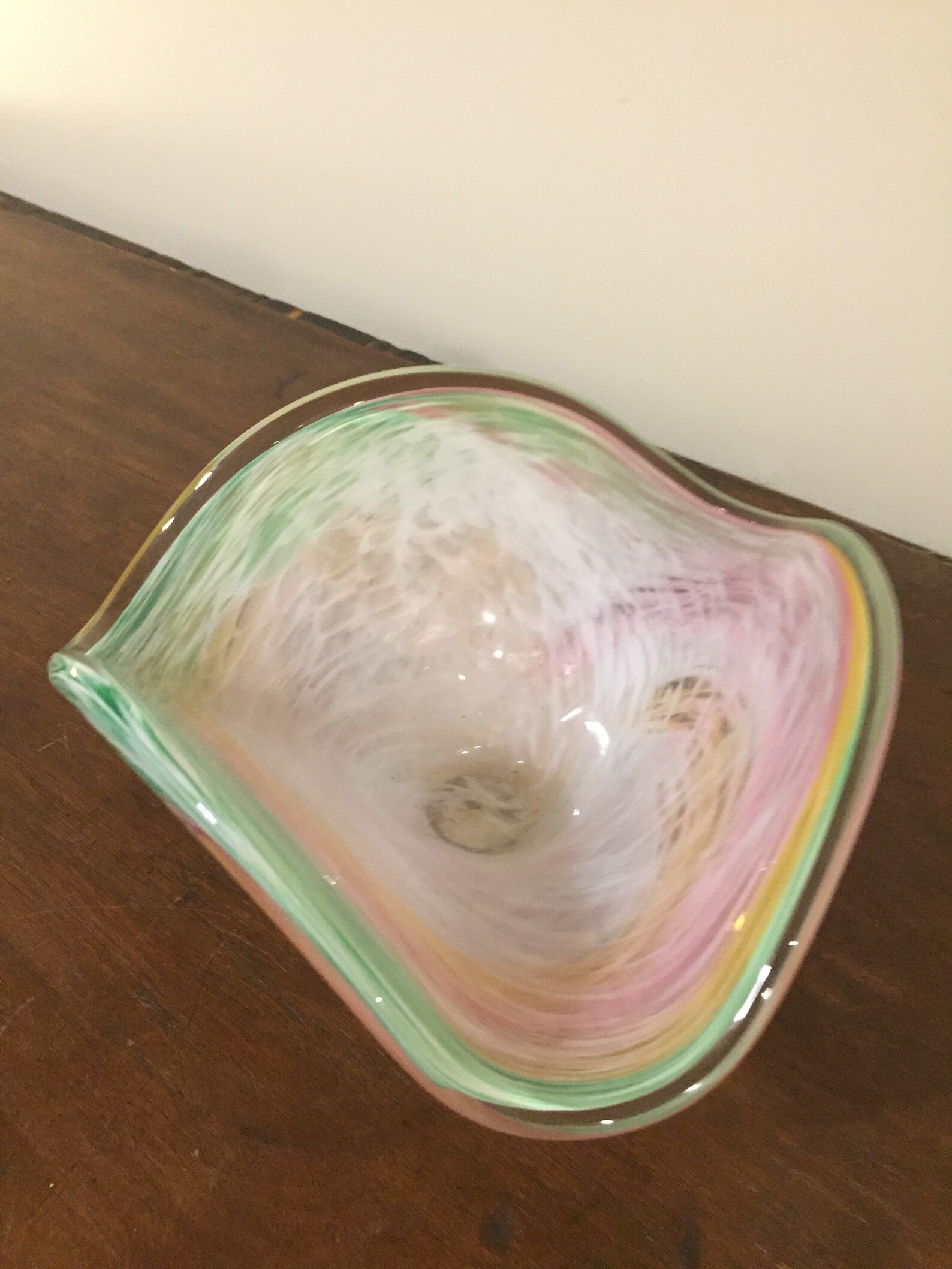 Murano Glassware Made in Italy Italian Glass Art Pastel Etsy