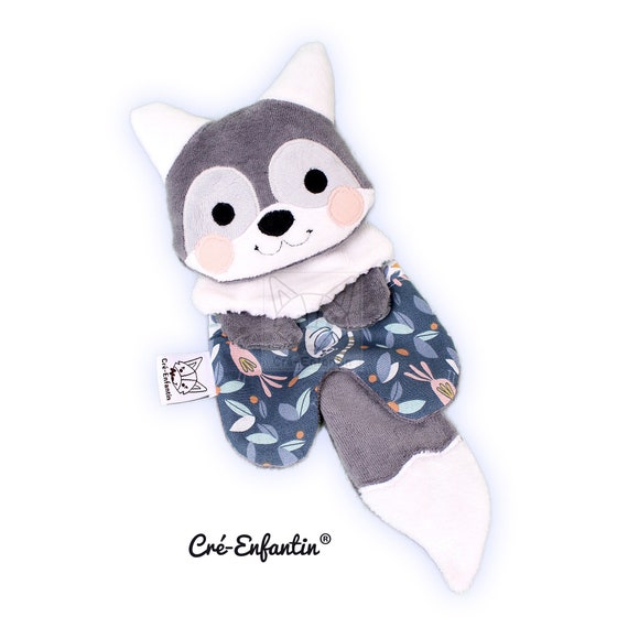 Patron De Couture Pdf Doudou Loup Patron Jouet Souple Bebe Etsy Ireland