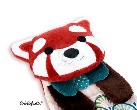 Patron De Couture Pdf Doudou Panda Roux Patron Jouet Souple Etsy