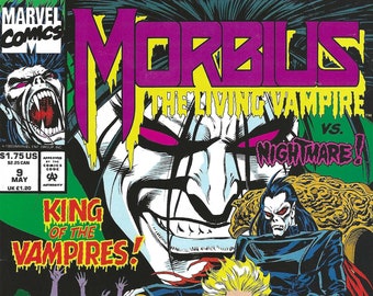 Morbius the Living Vampire #9 (May 1993) - w/ Doctor Strange, Vic Slaughter