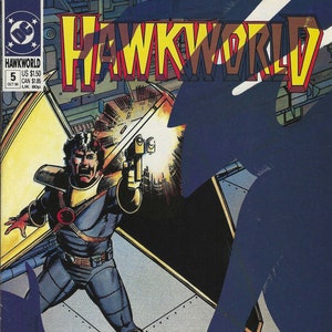 Hawkworld #5 (Oct 1990) - Hawkman & Hawkwoman - DC Comics
