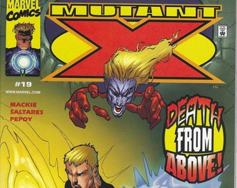 Mutant X #19 (mei '00) - Gambit, Captain America, Elektra, Professor X, Ice-Man - Marvel Comics