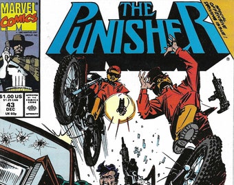 The Punisher #43 (Dec 90) - Punisher vs. the cartels - Marvel Comics