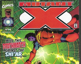 Mutant X #14 (November 99) – Cyclops, Silver Surfer, Nova – Marvel Comics
