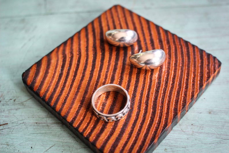 Ring Silver Earrings