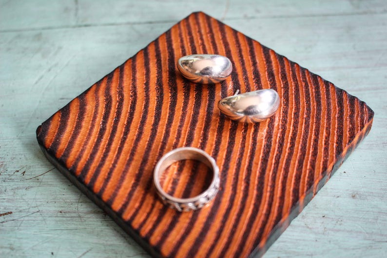 Ring Silver Earrings